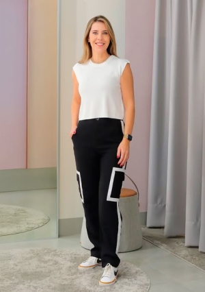 BLUSA SEM MANGA CURTA TOQUE GELADO